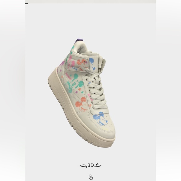 ZARA MICKEY MOUSE DISNEY sports boot - Picture 2 of 6